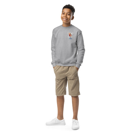 One Piece sweatshirt youth crewneck soft fleece cozy and cool - Lusy Store LLC