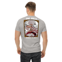 One Piece t-shirt mens classic tee Monkey D Luffy cotton - Lusy Store LLC