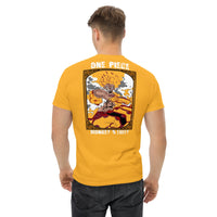 One Piece t-shirt mens classic tee Monkey D Luffy cotton - Lusy Store LLC