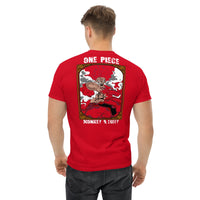 One Piece t-shirt mens classic tee Monkey D Luffy cotton - Lusy Store LLC