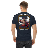 One Piece t-shirt mens classic tee Monkey D Luffy cotton - Lusy Store LLC