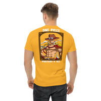 One Piece t-shirt mens classic tee Portgas D Ace cotton - Lusy Store LLC