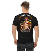 One Piece t-shirt mens classic tee Portgas D Ace cotton - Lusy Store LLC