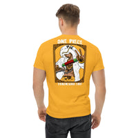 One Piece t-shirt mens classic tee Trafalgar Law cotton - Lusy Store LLC