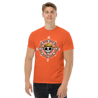 One Piece t-shirt mens classic tee Trafalgar Law cotton - Lusy Store LLC