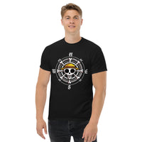 One Piece t-shirt mens classic tee Trafalgar Law cotton - Lusy Store LLC