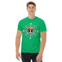 One Piece t-shirt mens classic tee Trafalgar Law cotton - Lusy Store LLC