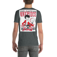 One Piece t-shirt short sleeve cotton soft t-shirt - Lusy Store LLC