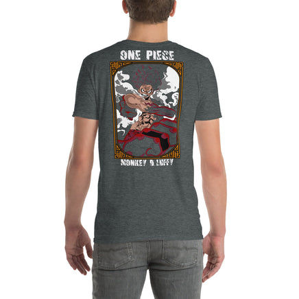 One Piece t-shirt short sleeve Monkey D Luffy cotton - Lusy Store LLC