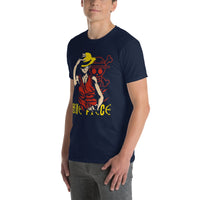 One Piece t-shirt short sleeve Monkey D Luffy cotton - Lusy Store LLC