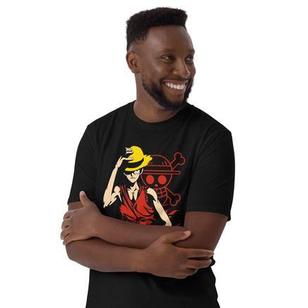 One Piece t-shirt short sleeve Monkey D Luffy cotton soft t-shirt - Lusy Store LLC