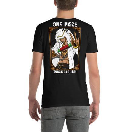 One Piece t-shirt short sleeve Trafalgar Law cotton - Lusy Store LLC