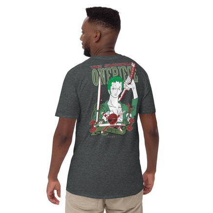 One Piece t-shirt short sleeve Zoro Roronoa cotton comfortable - Lusy Store LLC