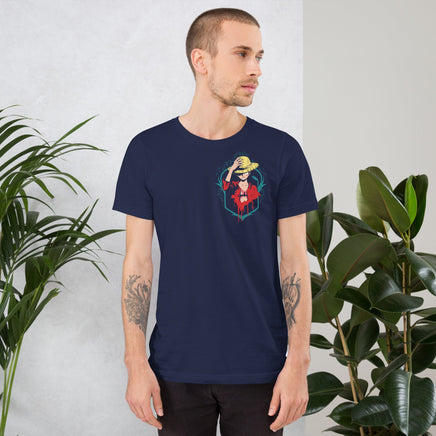 One Piece t-shirt unisex staple cotton natural t-shirt tops - Lusy Store LLC