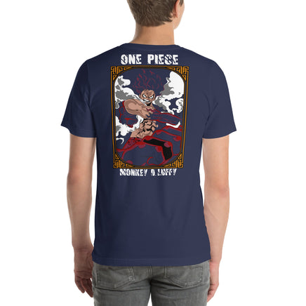 One Piece t-shirt unisex staple Monkey D Luffy cotton - Lusy Store LLC