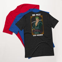 One Piece t-shirt unisex staple Zoro Roronoa cotton - Lusy Store LLC