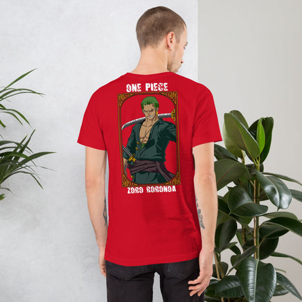 One Piece t-shirt unisex staple Zoro Roronoa cotton - Lusy Store LLC