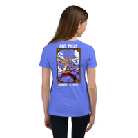 One Piece t-shirt youth Monkey D Luffy cotton - Lusy Store LLC