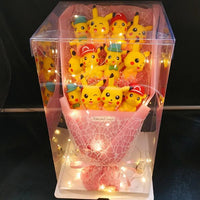 Pokemon Bouquet Figures Model Cartoon Soap Flower Gift - Lusy Store LLC