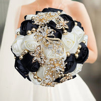 Prom Bouquet Artificial Flowers Wedding Bouquet Party - Lusy Store LLC