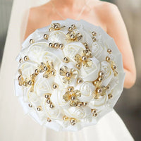 Prom Bouquet Luxury Gorgeous Wedding Bridal Bouquet Elegant Pearl - Lusy Store LLC