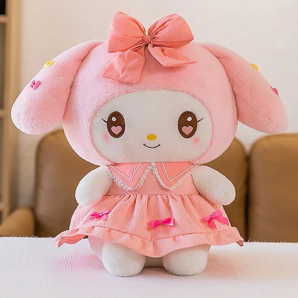 Sanrio Plush Doll Kawaii Princess Dress Kulomi Plush Toy Cute My Melod ...