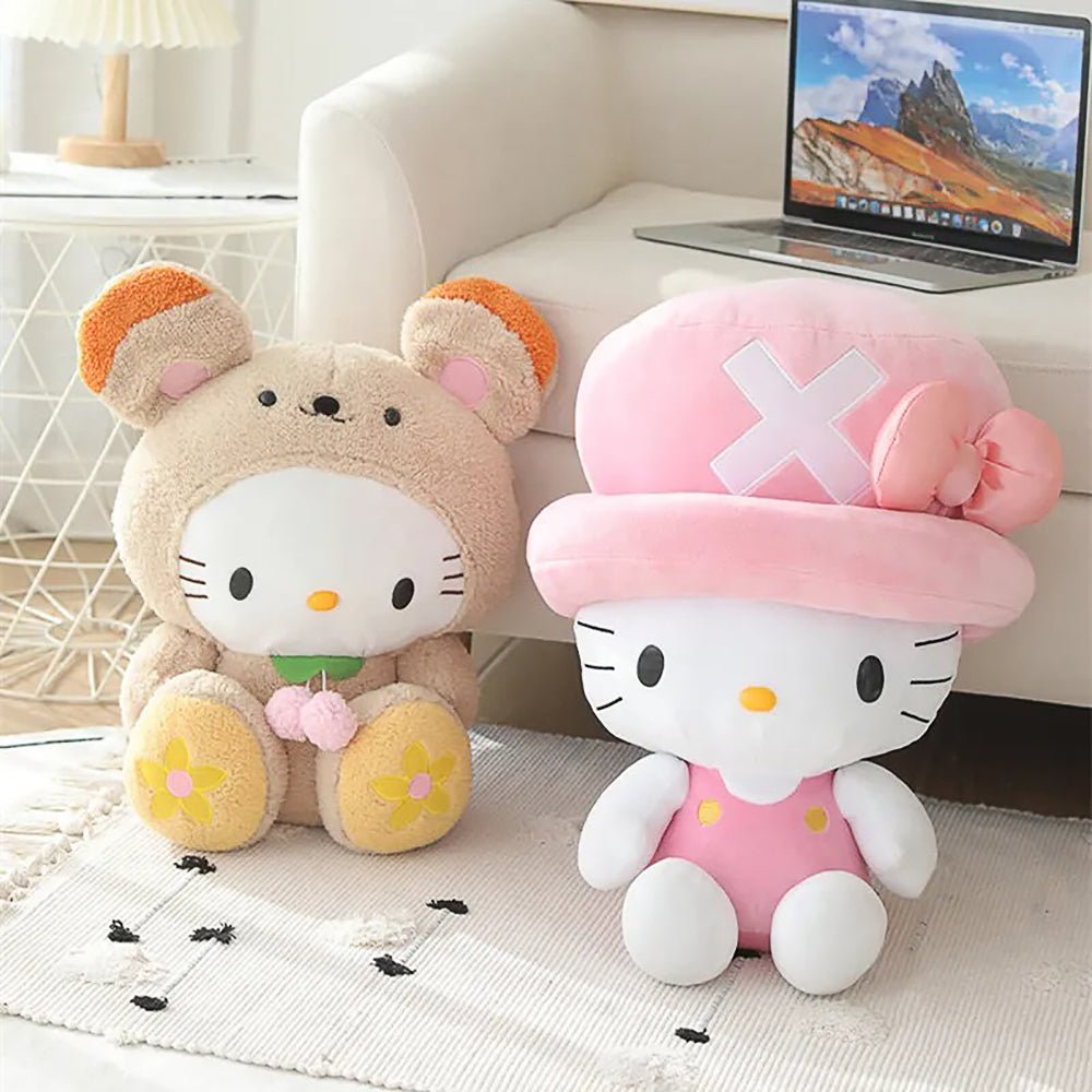 Hello Kitty Plush Toys, Cute Soft Doll Toys, Birthday Gifts for Girls  (30CM, Pink A), hello kitty 