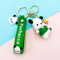 Sanrio Plush Pochacco Stuffed Children Toys Sweater Dolls Kawaii Key Chains Girls HK59-4 - Lusy Store LLC