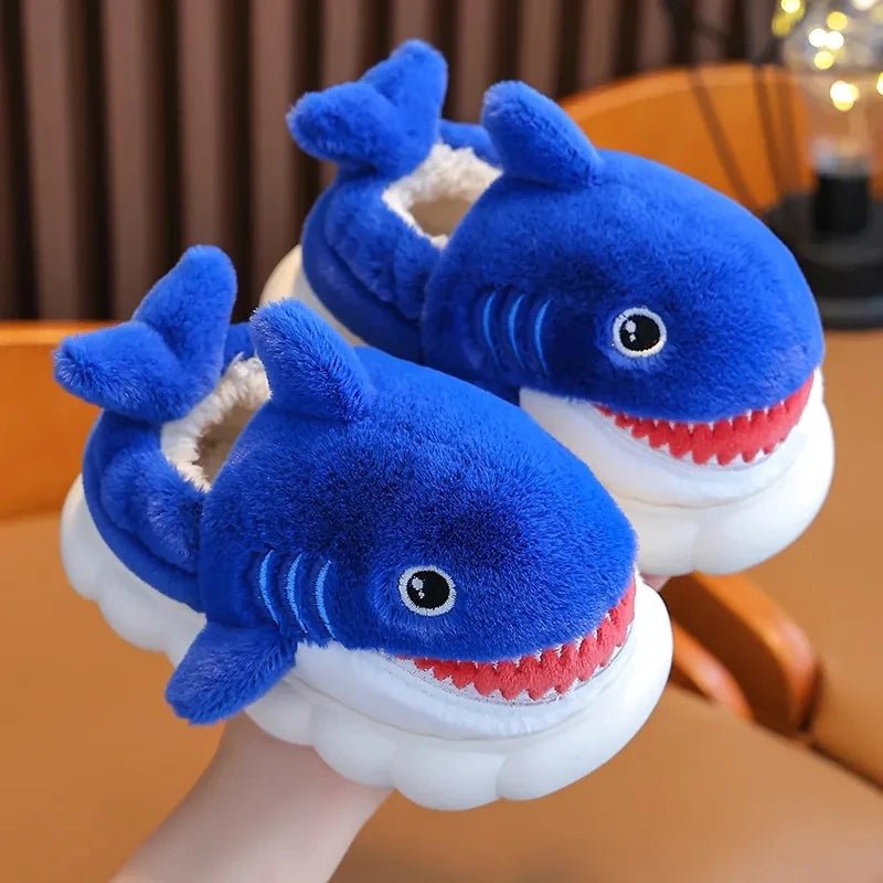 Childrens shark sale slippers