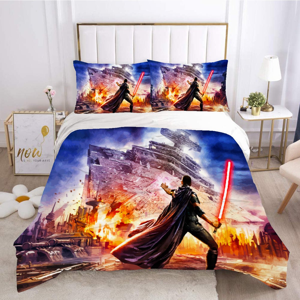 Star wars comforter on sale set full size