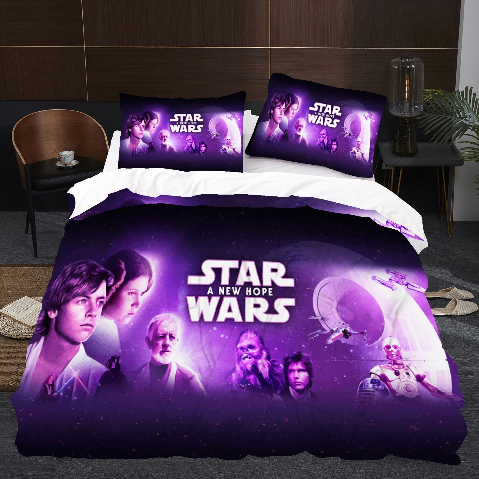 Purple blanket online set