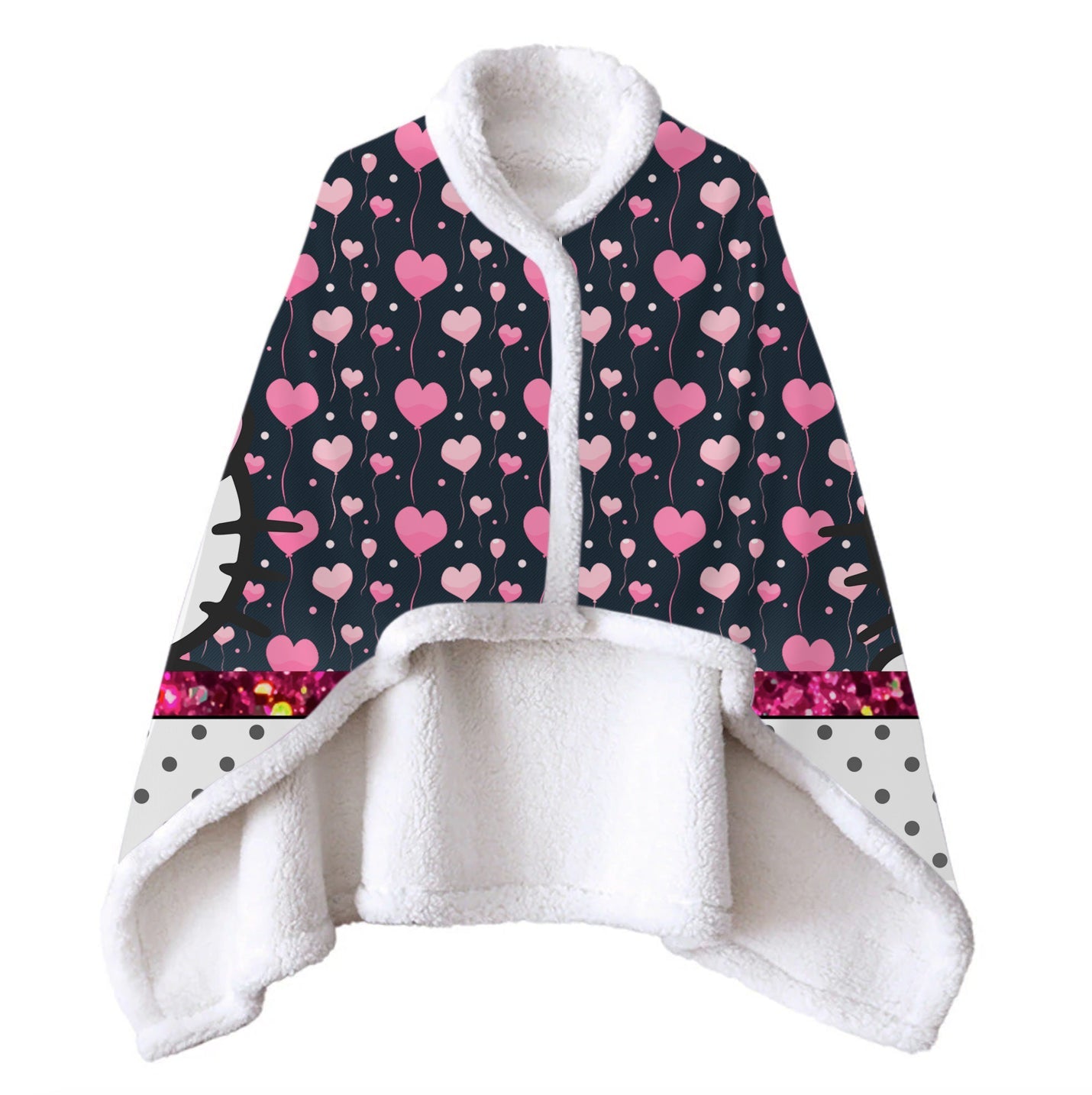 Wearable Blanket Hello Kitty Blanket Soft Fleece Warm Winter WB11 - Lusy Store LLC