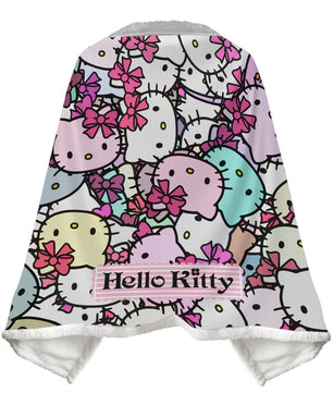 Wearable Blanket Hello Kitty Blanket Soft Fleece Warm Winter WB14 - Lusy Store LLC