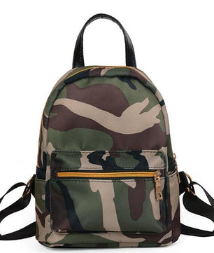 Women Teenage Girls Backpack Boys Solid Zipper - Lusy Store